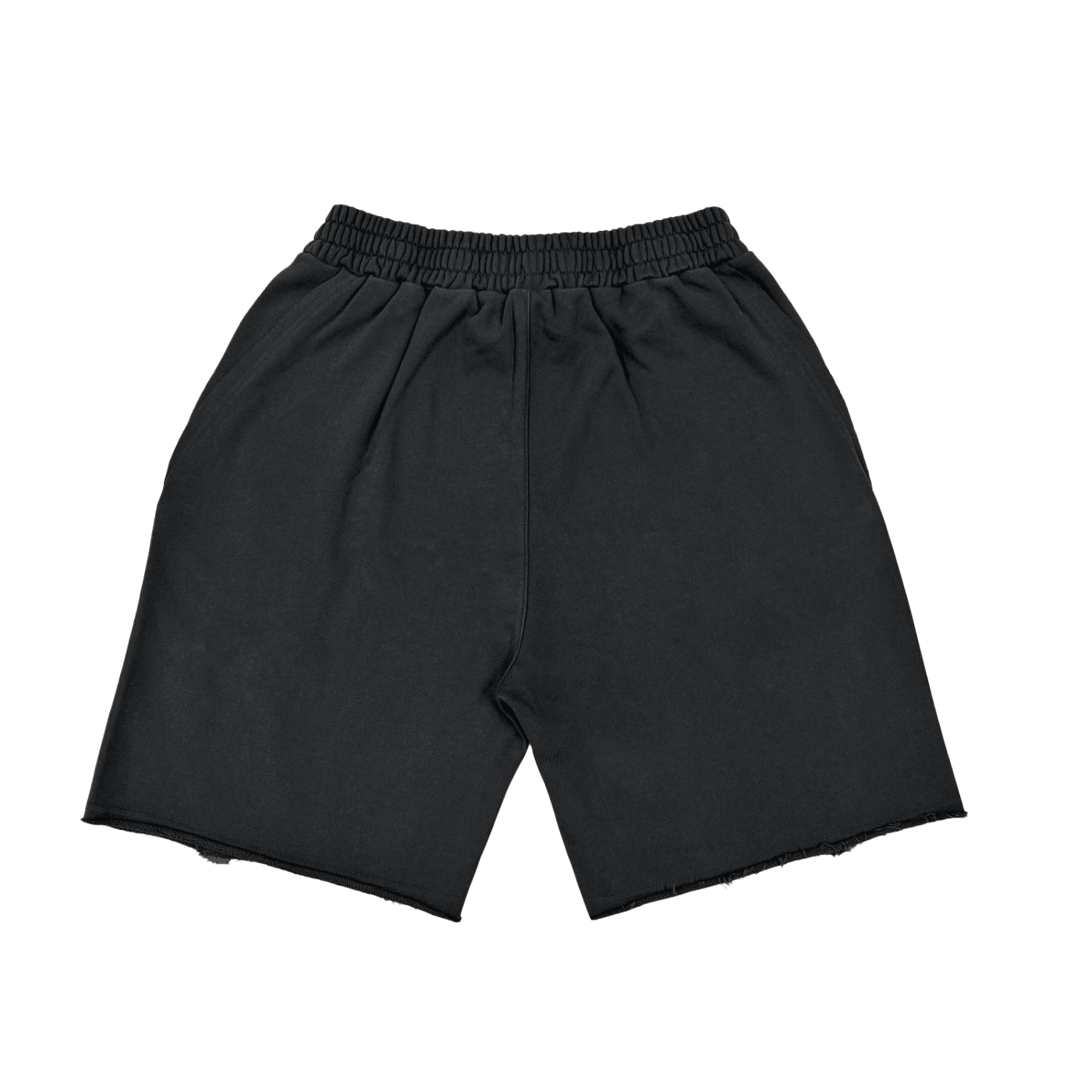 LUXEN Vintage Washed Tiger Stripes Short Pants
