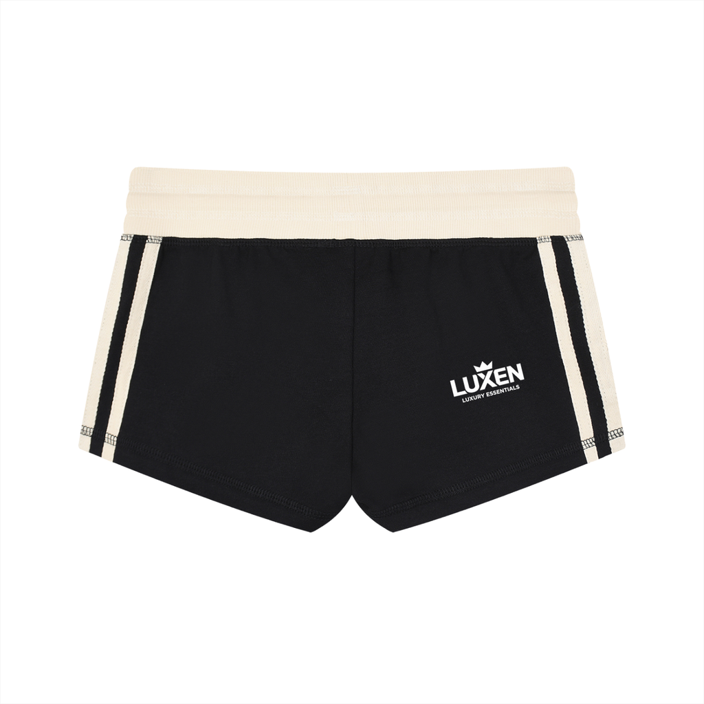 LUXEN Women's Contrast Stripe Track Shorts