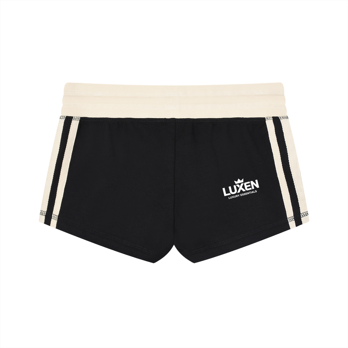LUXEN Women's Contrast Stripe Track Shorts