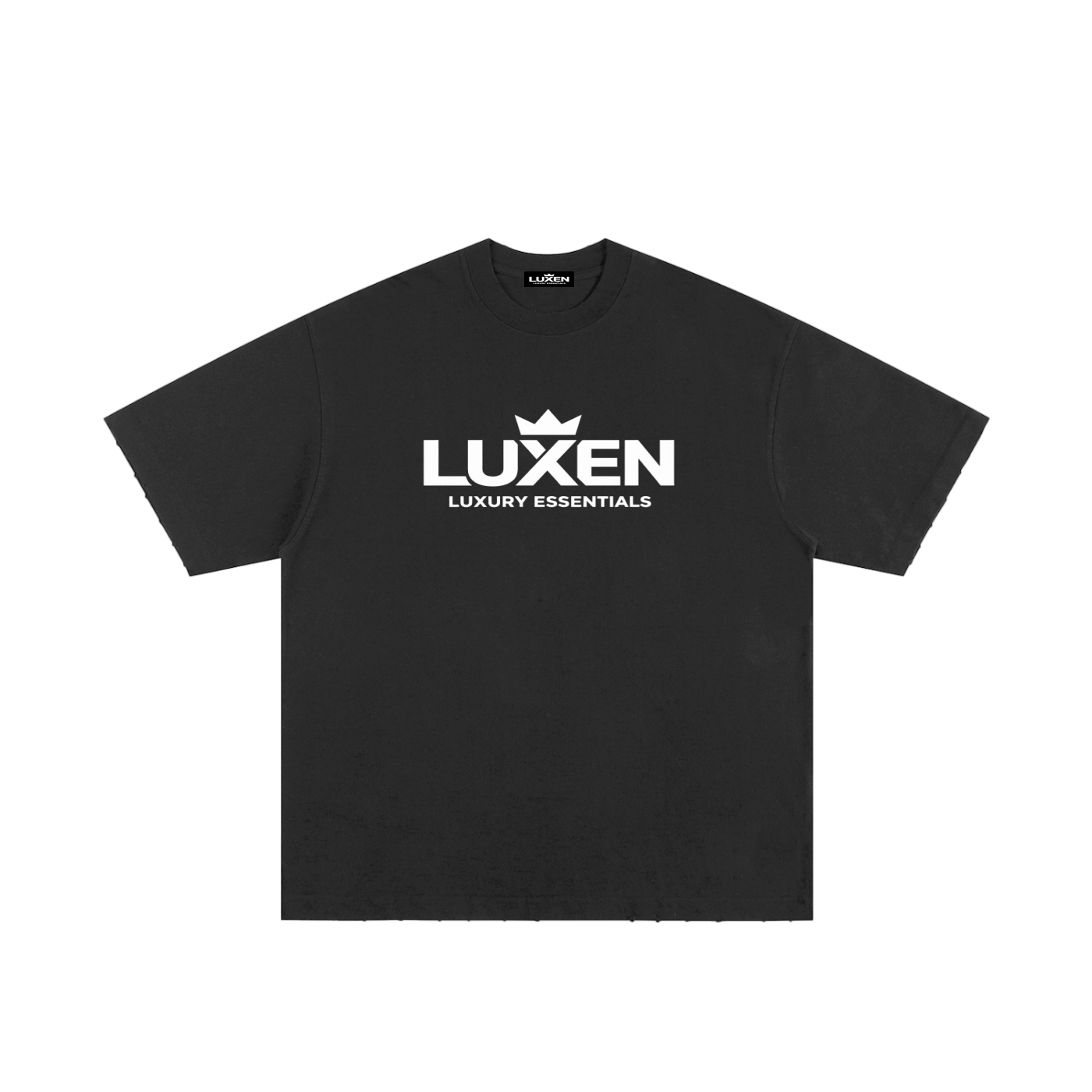 LUXEN SEXY Heavyweight Hand-frayed T-Shirt 400GSM