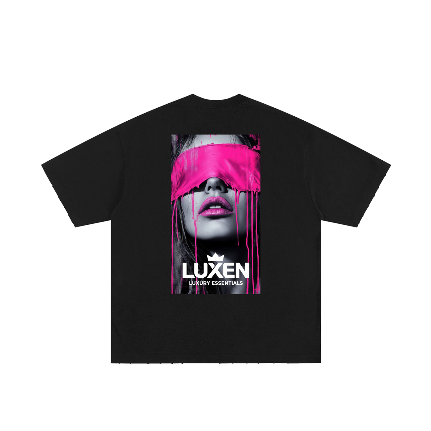 LUXEN SEXY Heavyweight Hand-frayed T-Shirt 400GSM