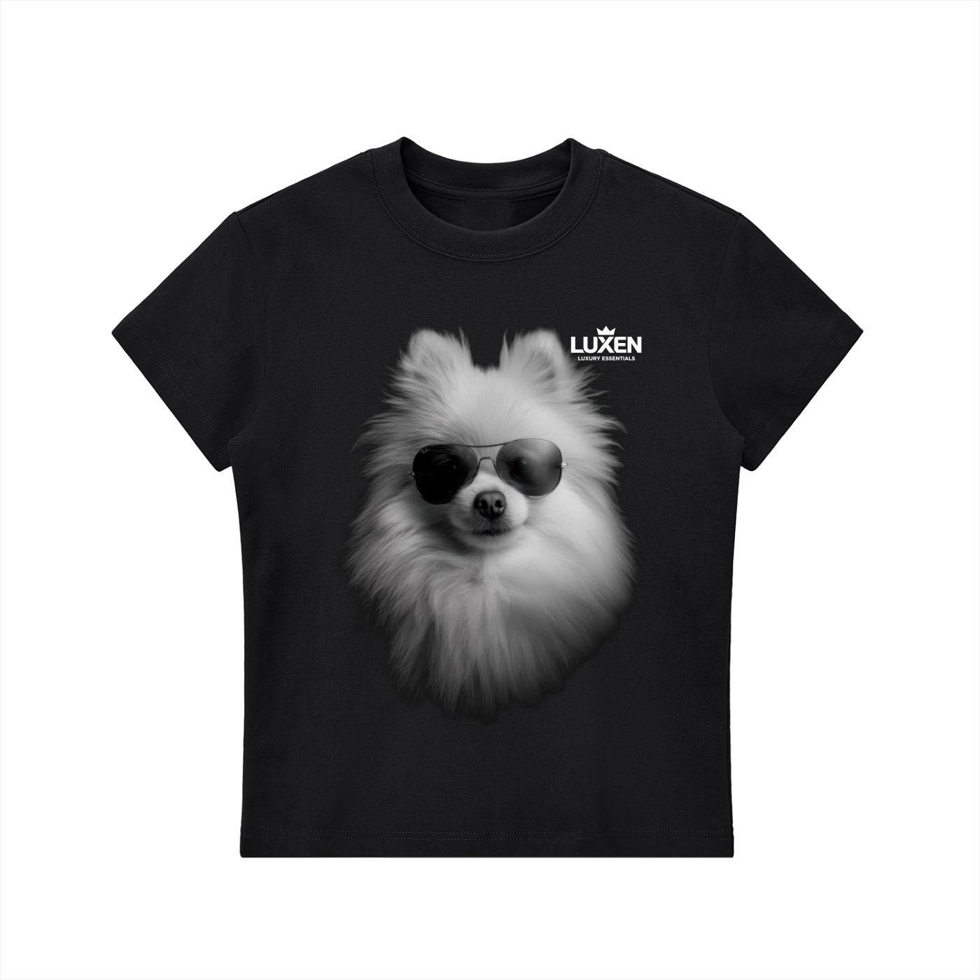Luxen Essential Bodycon Crewneck T-Shirt 260 gsm