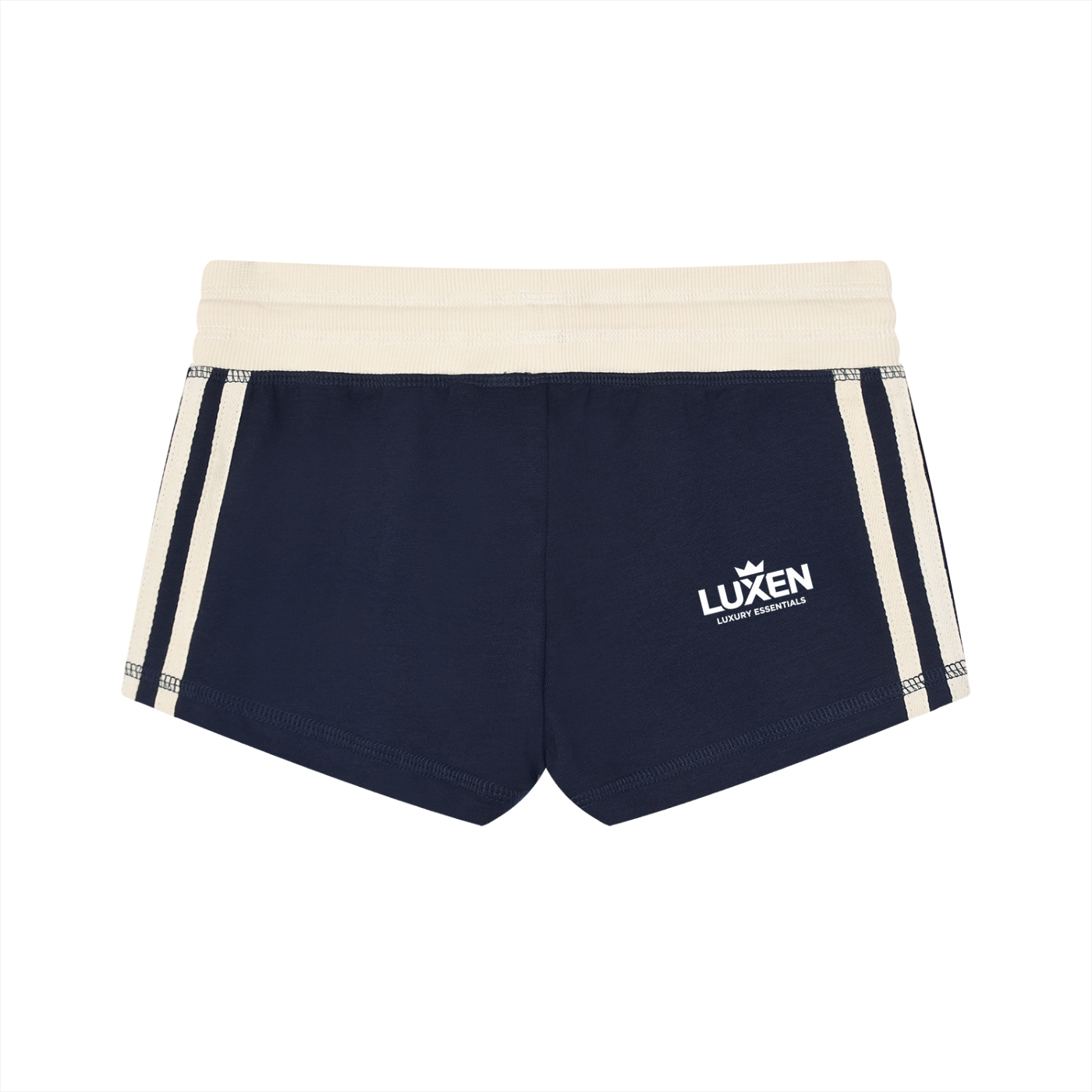 LUXEN Women's Contrast Stripe Track Shorts
