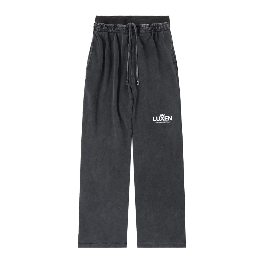 LUXEN Vintage Washed Waist Pants