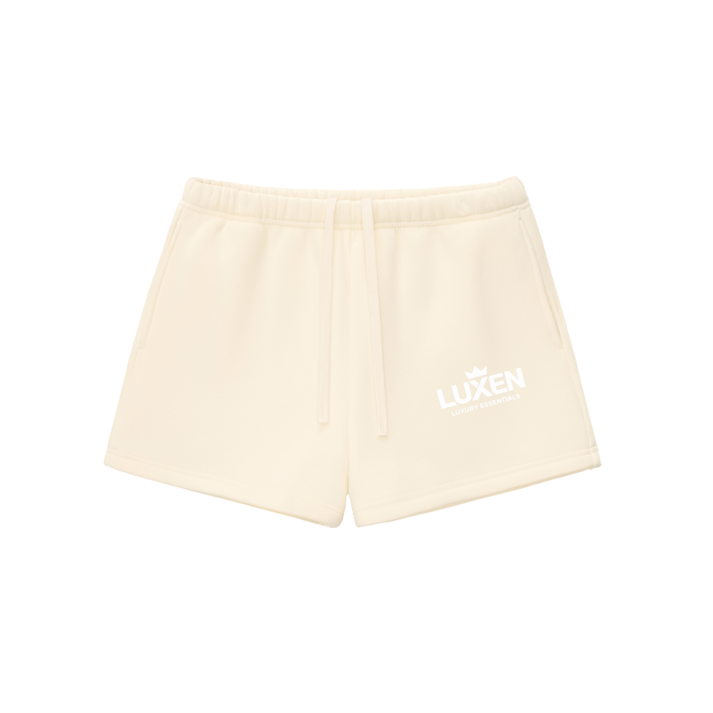 LUXEN Essential Fleece Drawstring Sweatshorts