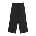 LUXEN Oversized Fleece Pants Fleece Drawstring Straight-Leg Sweatpants 360 gsm