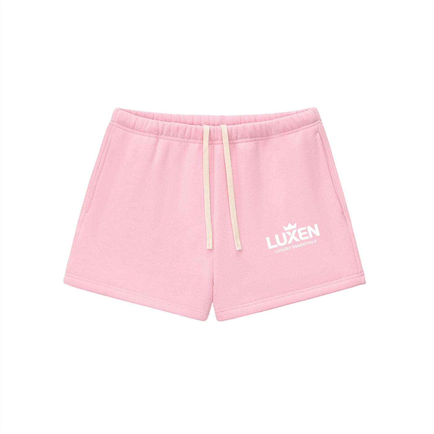 LUXEN Essential Fleece Drawstring Sweatshorts