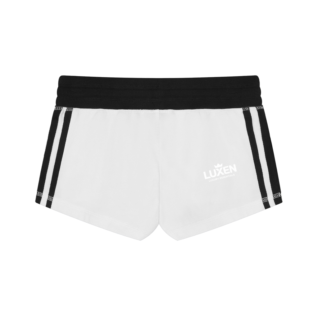LUXEN Women's Contrast Stripe Track Shorts