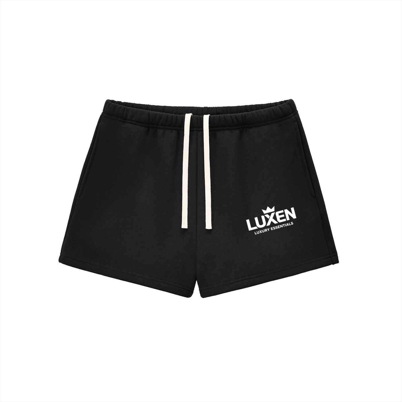 LUXEN Essential Fleece Drawstring Sweatshorts