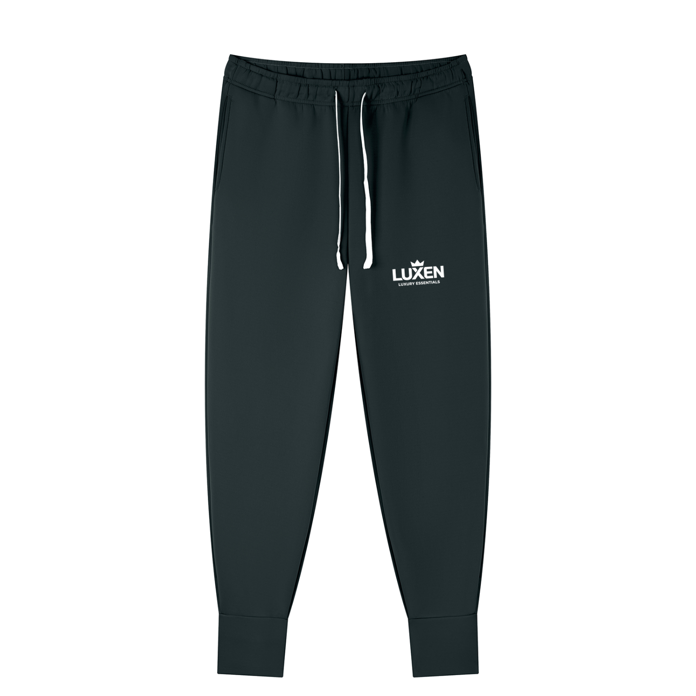 LUXEN Men's Tapered Leg Drawstring Joggers