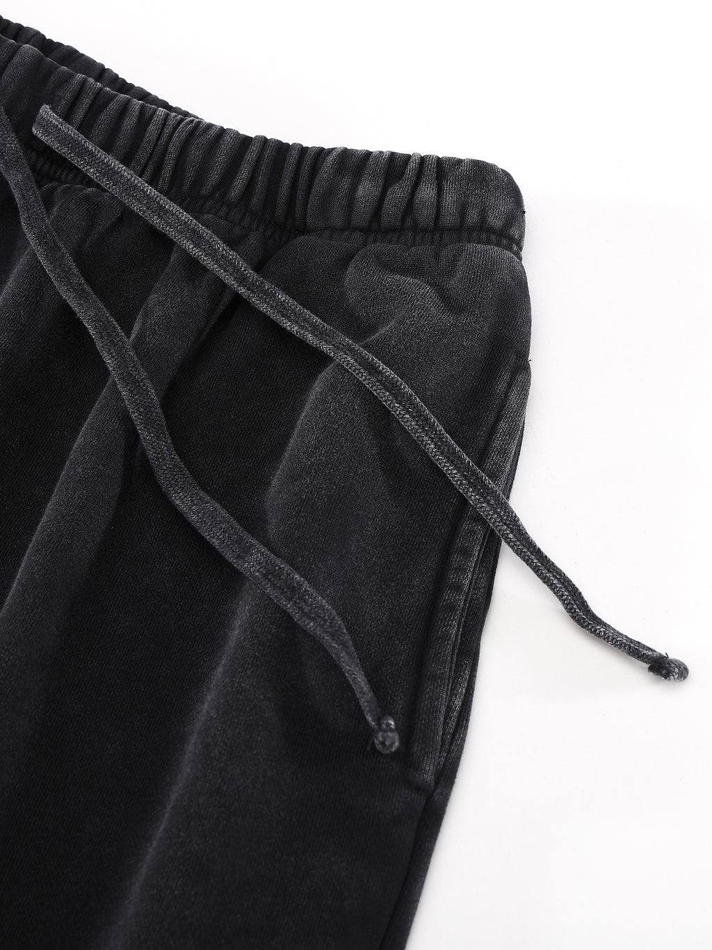 LUXEN Vintage Washed Tiger Stripes Short Pants