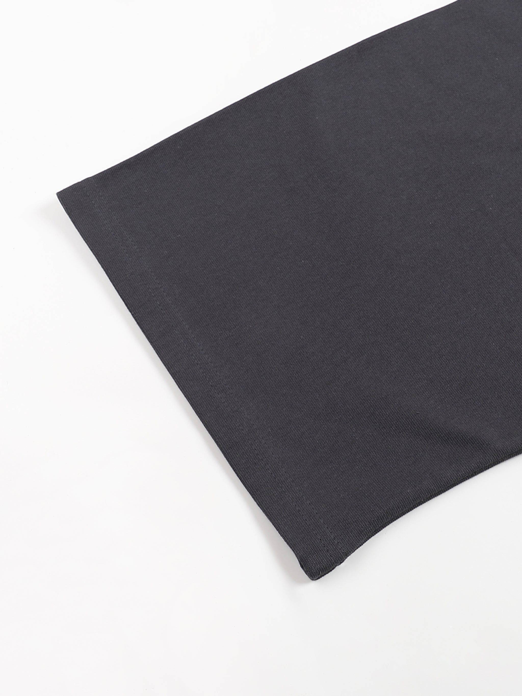 Luxen Black Oversized One-Piece Boxy T-Shirt 300 gsm