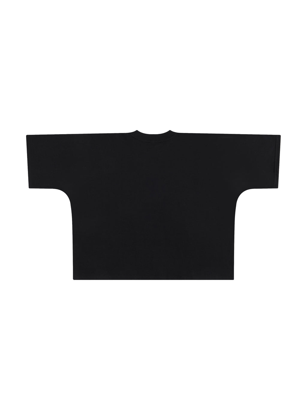 Luxen Black Oversized One-Piece Boxy T-Shirt 300 gsm