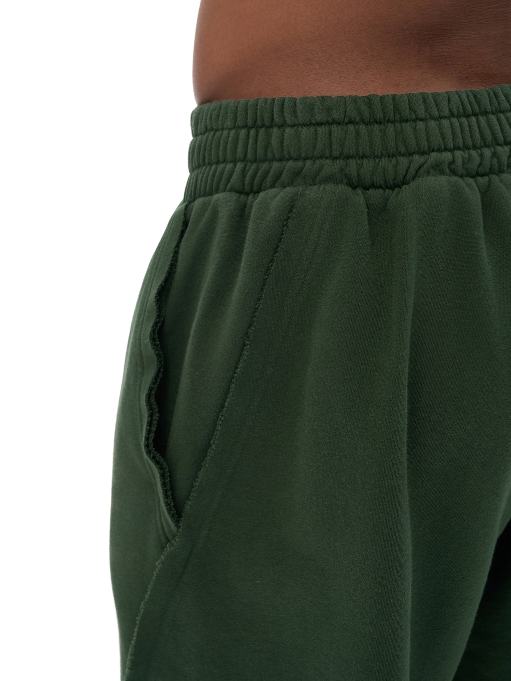 LUXEN Vintage Washed Tiger Stripes Short Pants