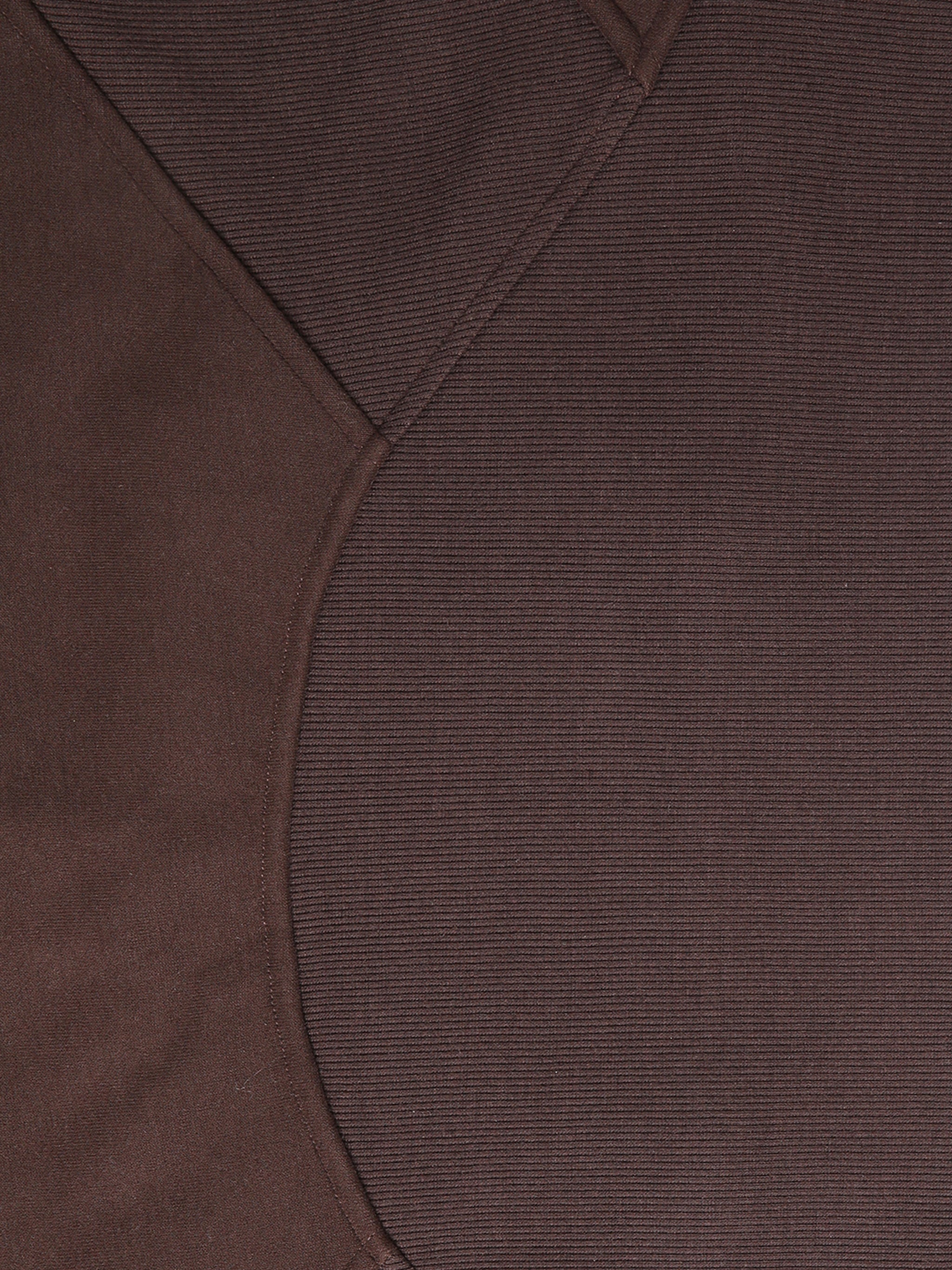 LUXEN Black Cropped Half-Zip Hoodie