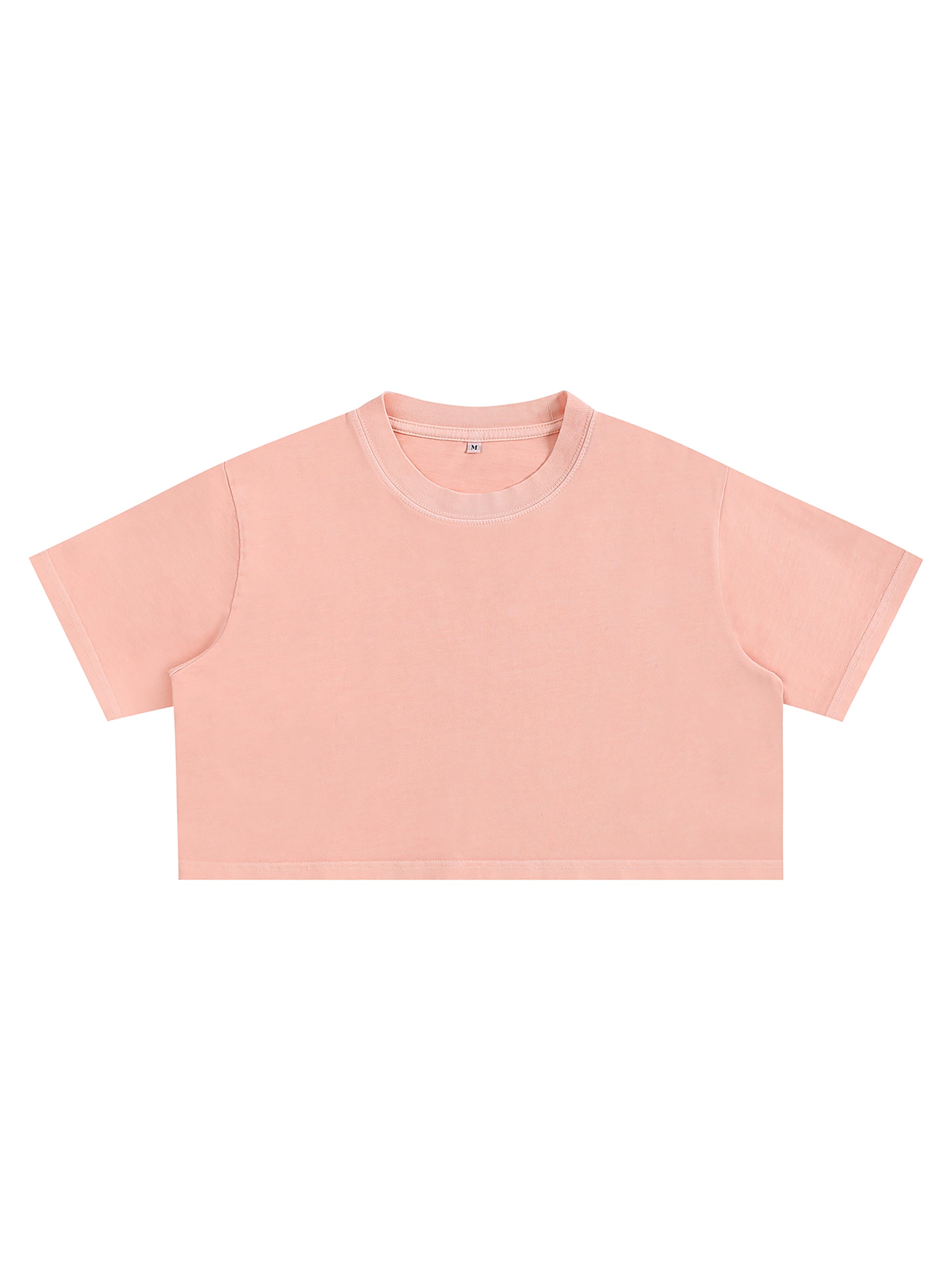 LUXEN Snow Washed Crop Top