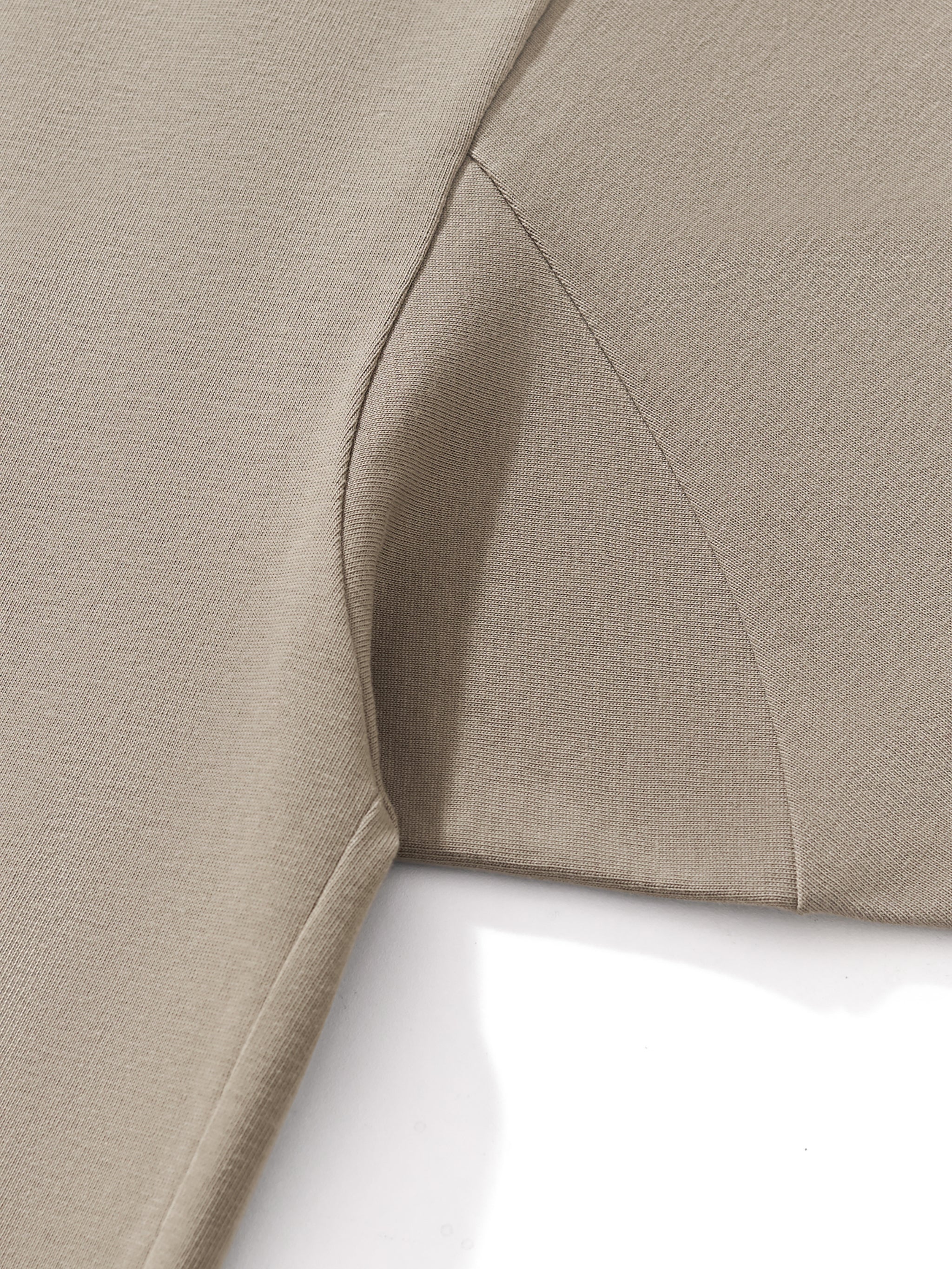 Luxen 10 Heavyweight Oversized Mock Neck T-shirt 305 gsm