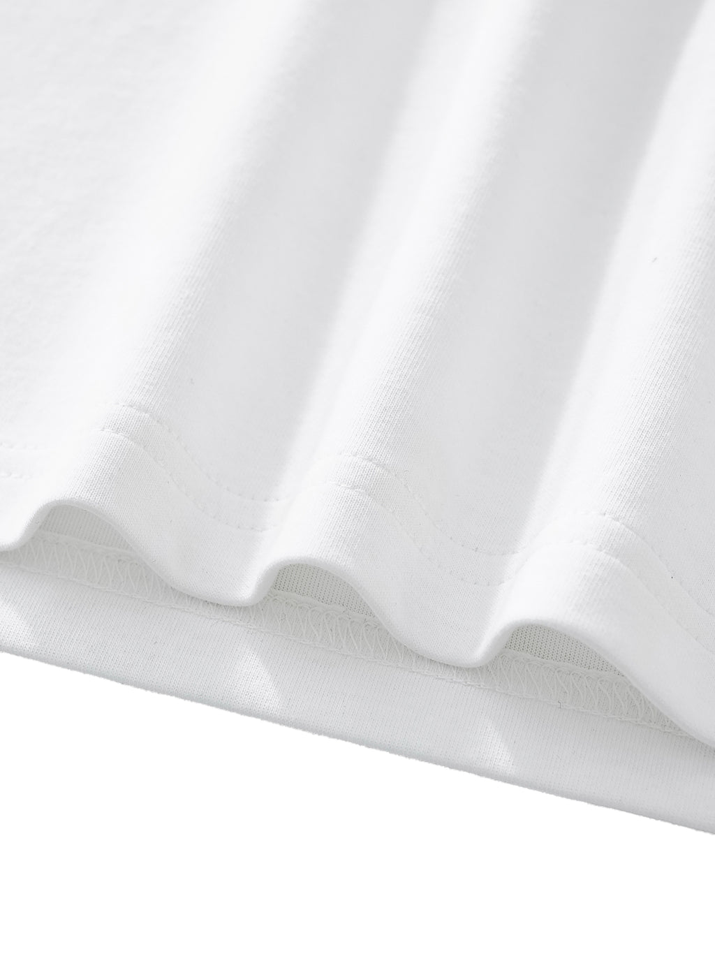LUXEN White Taped Cooling Performance Crop Top