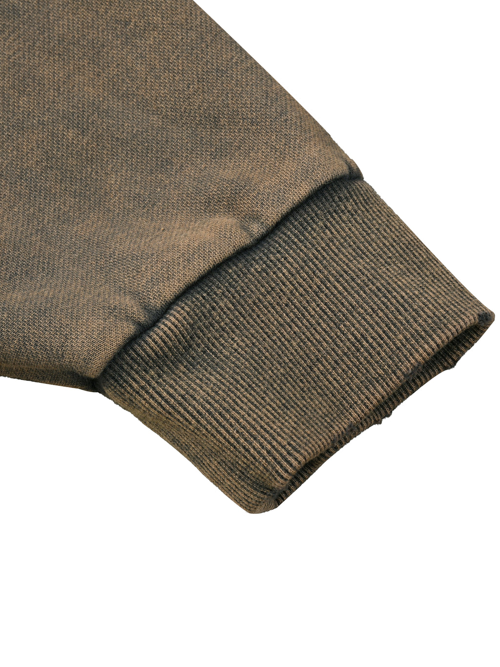 LUXEN Vintage Washed Frayed-Hem Hoodie 340 gsm