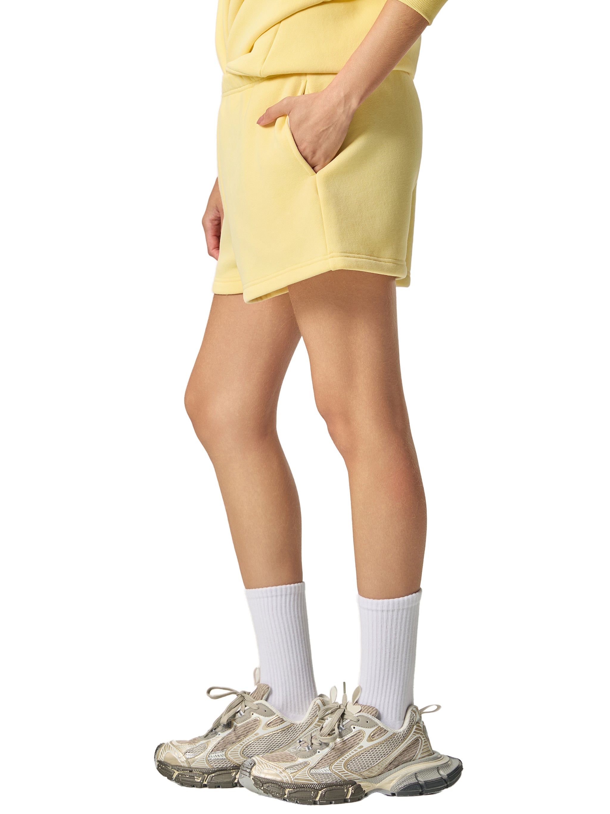 LUXEN Essential Fleece Drawstring Sweatshorts