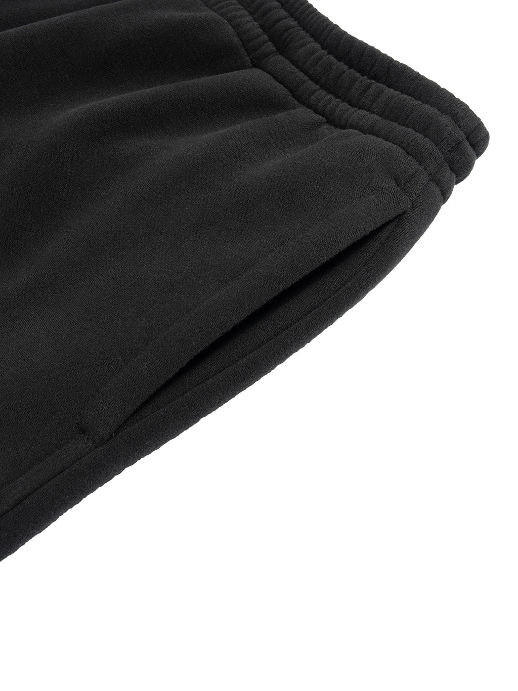 LUXEN Oversized Fleece Pants Fleece Drawstring Straight-Leg Sweatpants 360 gsm