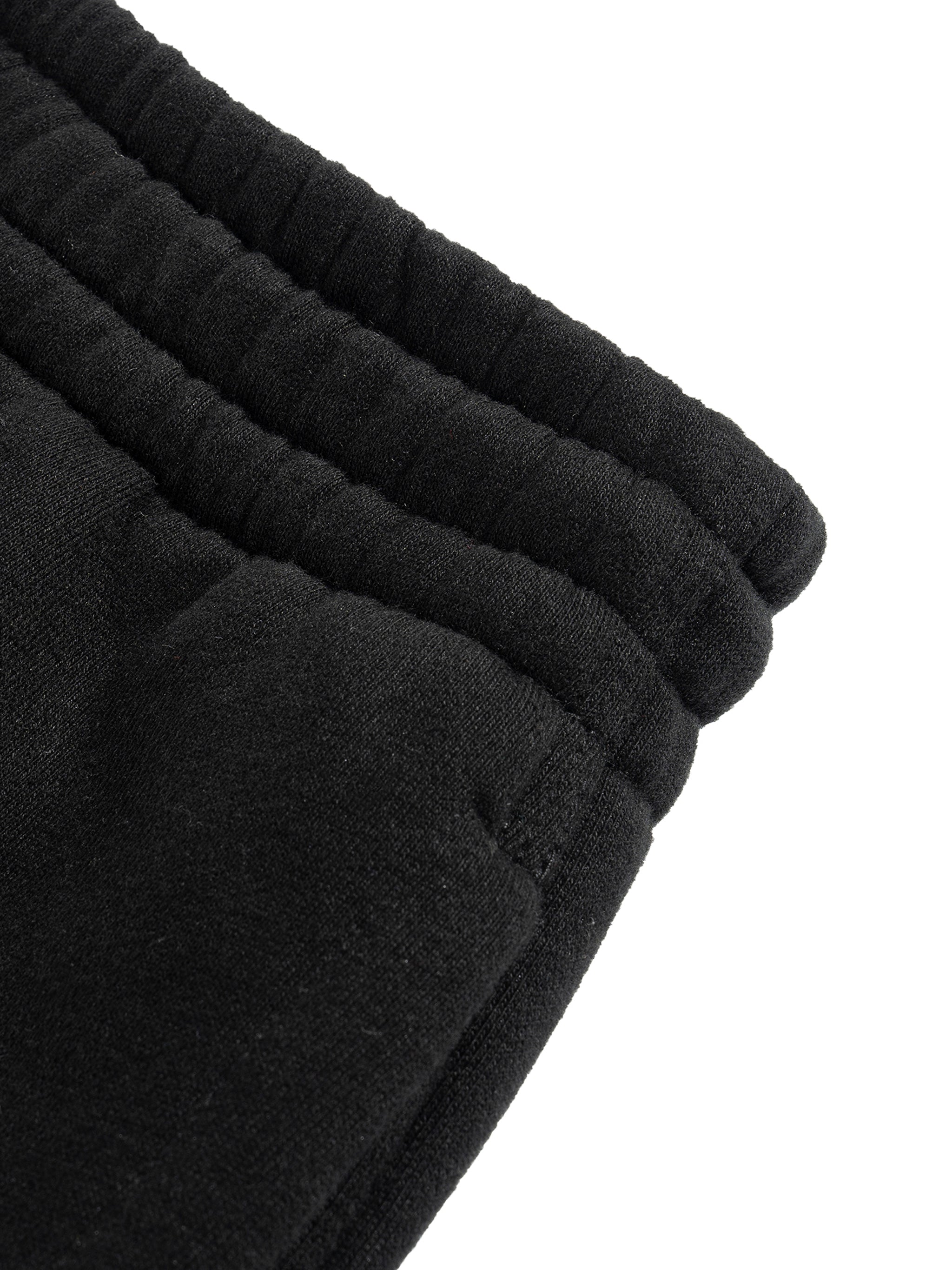 LUXEN Oversized Fleece Pants Fleece Drawstring Straight-Leg Sweatpants 360 gsm
