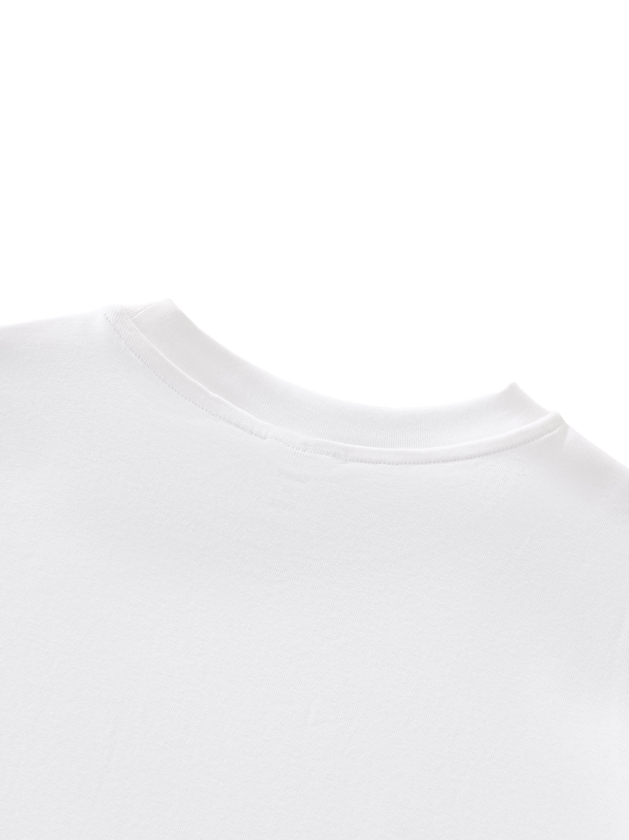 Luxen Essential Bodycon Crewneck T-Shirt 260 gsm