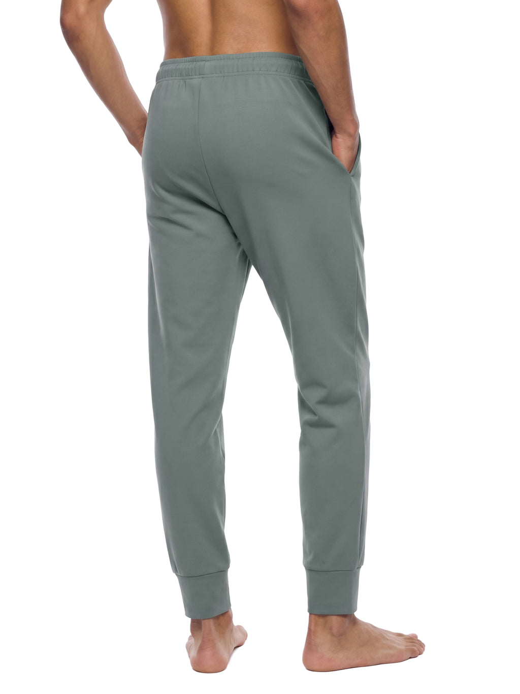 LUXEN Men's Tapered Leg Drawstring Joggers